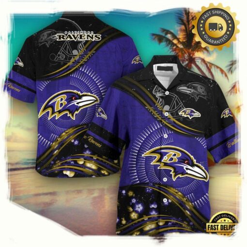 Baltimore Ravens NFL Hawaii Shirt New Design Fans Gifts - available at - sportfansshop.com