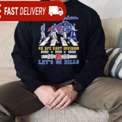 Buffalo Bills Abbey Road Champion AFC East Division NFL Shirt - available at - sportfansshop.com