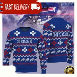 Buffalo Bills Fans Lover NFL Christmas Ugly Sweater - available at - sportfansshop.com