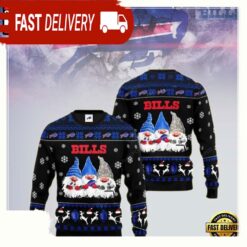 Buffalo Bills Gnome De Noel NFL Ugly Christmas Sweater - available at - sportfansshop.com