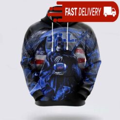 Buffalo Bills The Death Holding Football Halloween NFL Hoodie Gifts for Fans - available at - sportfansshop.com