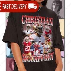 Christian McCaffrey Bootleg Shirt NFL San Francisco 49ers Gift - available at - sportfansshop.com