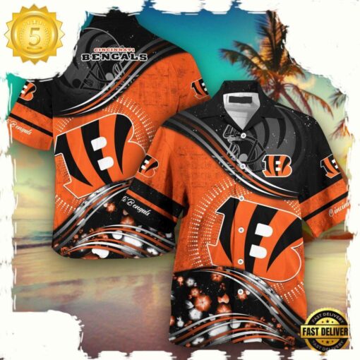 Cincinnati Bengals NFL Hawaii Shirt New Design Fans Gifts - available at - sportfansshop.com