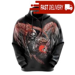 Cleveland Browns Grim Reaper Halloween NFL Hoodie Gifts for Fans - available at - sportfansshop.com