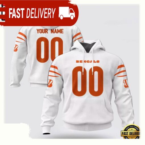 Custom Name Number NFL Cincinnati Bengals Spirit 3D Hoodie New Design - available at - sportfansshop.com