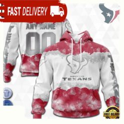 Custom Name Number NFL Houston Texans Color 3D Hoodie New Design - available at - sportfansshop.com