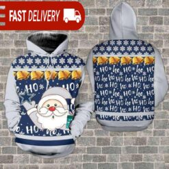 Dallas Cowboys Santa Claus Christmas NFL Hoodie Gifts for Fans - available at - sportfansshop.com