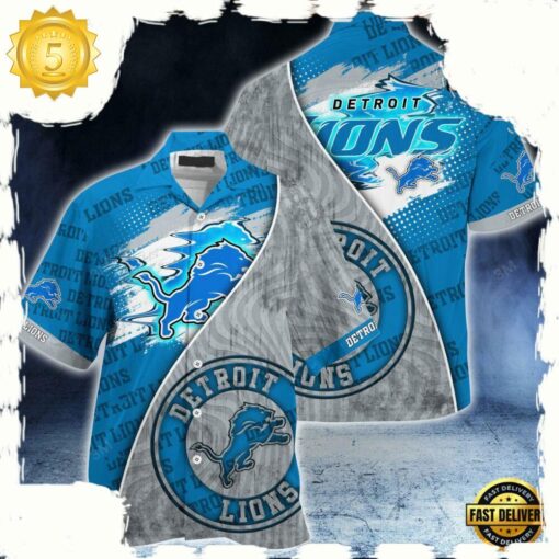 Detroit Lions NFL Hawaii Shirt New Trend For This Season - available at - sportfansshop.com