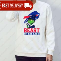 Grinch Beast Of The East Buffalo Bills Shirt NFL Gifts - available at - sportfansshop.com