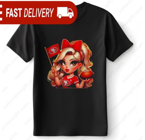 I Am Just A Girl Who Loves San Francisco 49ers NFL Shirt - available at - sportfansshop.com