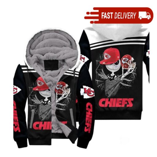 Kansas City Chiefs Jack Skellington Player NFL Hoodie Gifts for Fans - available at - sportfansshop.com