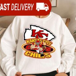 Kansas City Chiefs Mascot Football NFL Sweatshirt Gifts for Fans - available at - sportfansshop.com