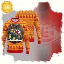 Kansas City Chiefs NFL Minion Ugly Christmas Sweater - available at - sportfansshop.com