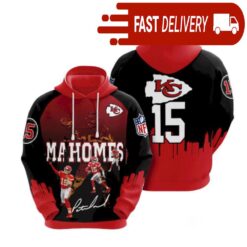 Kansas City Chiefs Patrick Mahomes NFL Hoodie Gifts for Fans - available at - sportfansshop.com