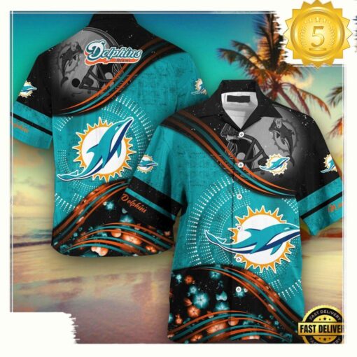 Miami Dolphins NFL Hawaii Shirt New Design Fans Gifts - available at - sportfansshop.com