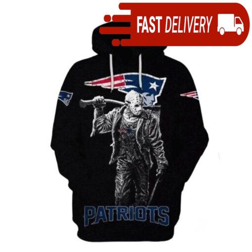 New England Patriots Jason Friday Halloween NFL Hoodie Gifts for Fans - available at - sportfansshop.com