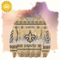 New Orleans Saints NFL Fans Lover Ugly Christmas Sweater - available at - sportfansshop.com