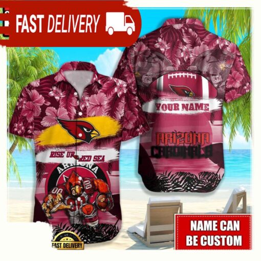 NFL Arizona Cardinals Mascot Football Hawaiian Shirt For Men Women - available at - sportfansshop.com