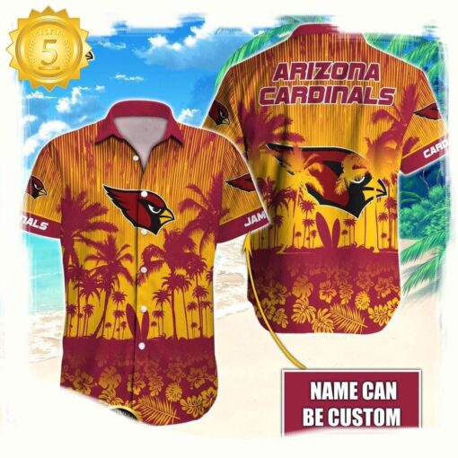 NFL Arizona Cardinals Vintage Style Custom Aloha Shirts For Men Women - available at - sportfansshop.com