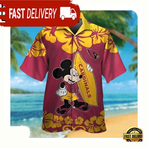 NFL Arizona Cardinals x Mickey Mouse Hawaii Shirt Summer Shirt For Men Women - available at - sportfansshop.com