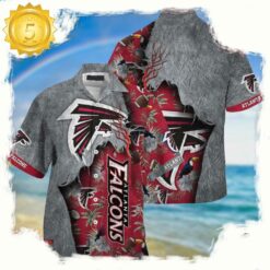 nfl atlanta falcons football Team Logo New Design hawaii shirt - available at - sportfansshop.com