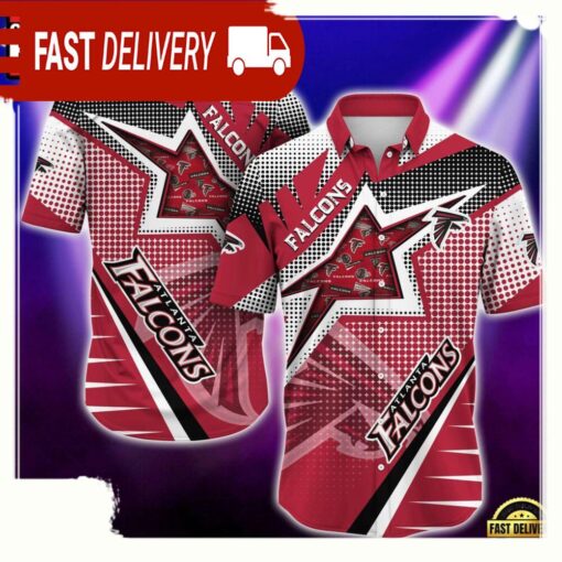 NFL Atlanta Falcons Special Football Team New Design Hawaiian Shirt - available at - sportfansshop.com