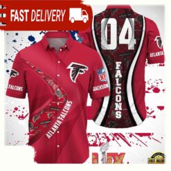 NFL Atlanta Falcons Super Bowl LIX 2025 Custom Aloha Hawaiian Shirt - available at - sportfansshop.com