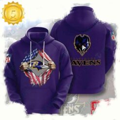 NFL Baltimore Ravens American Ripped Vintage Sports Hoodies Shirt - available at - sportfansshop.com