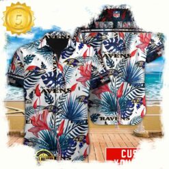 NFL Baltimore Ravens Custom Hawaiian Shirt For Men Women - available at - sportfansshop.com