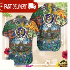 NFL Baltimore Ravens Grateful Dead Unisex Hawaiian Shirt - available at - sportfansshop.com