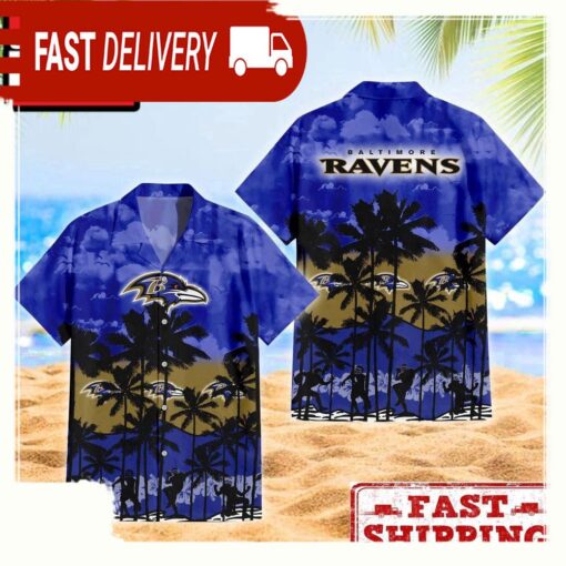 NFL Baltimore Ravens Limited Trending New Design Hawaiian Shirt - available at - sportfansshop.com