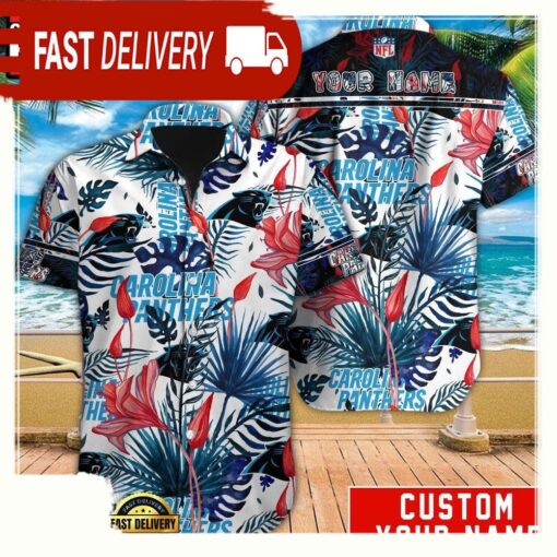 NFL Carolina Panthers Custom Hawaiian Shirt For Men Women - available at - sportfansshop.com