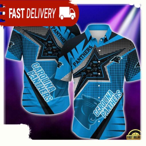 NFL Carolina Panthers Special Football Team New Design Hawaiian Shirt - available at - sportfansshop.com