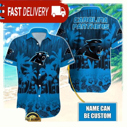 NFL Carolina Panthers Vintage Style Custom Aloha Shirts For Men Women - available at - sportfansshop.com