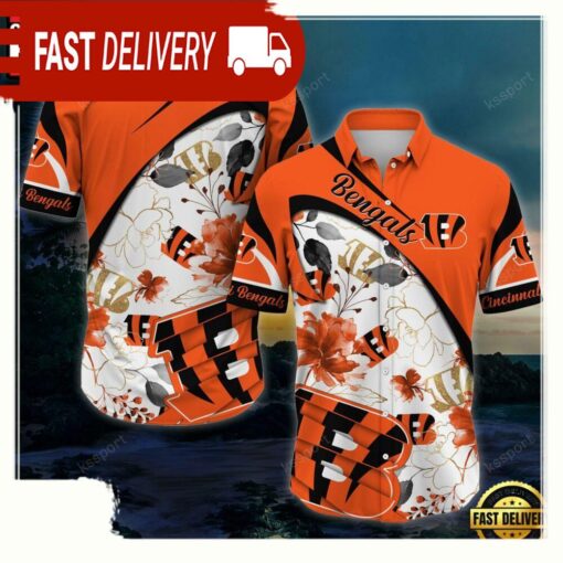 NFL Cincinnati Bengals New Arrivals Football Summer Hawaii Shirt - available at - sportfansshop.com