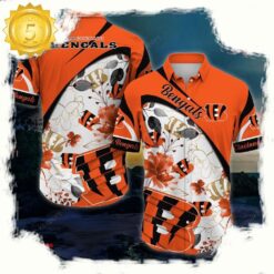 NFL Cincinnati Bengals New Design Hawaiian Shirt - available at - sportfansshop.com