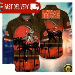 NFL Cleveland Browns Hawaiian Shirt - available at - sportfansshop.com