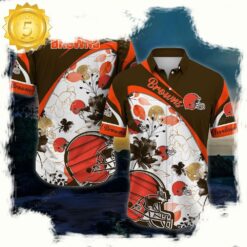 NFL Cleveland Browns New Design Hawaiian Shirt - available at - sportfansshop.com