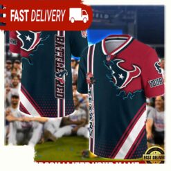 NFL Custom Name Houston Texans Team Logo Football Jersey - available at - sportfansshop.com