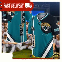 NFL Custom Name Jacksonville Jaguars Team Logo Football Jersey - available at - sportfansshop.com