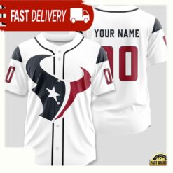 NFL Custom Name Number Houston Texans 2 Sport Baseball Jersey Shirt - available at - sportfansshop.com