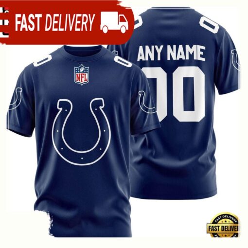 NFL Customized Indianapolis Colts Team Sport 3D T Shirt - available at - sportfansshop.com