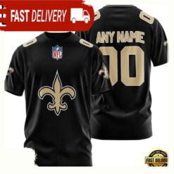 NFL Customized New Orleans Saints Team Sport 3D T Shirt - available at - sportfansshop.com