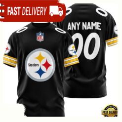 NFL Customized Pittsburgh Steelers Team Sport 3D T Shirt - available at - sportfansshop.com