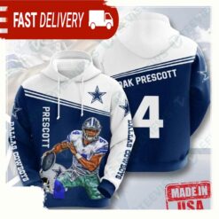 NFL Dallas Cowboys All Over Print Unisex Hoodies Print For Sale - available at - sportfansshop.com