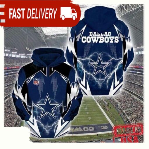 NFL Dallas Cowboys Pullover And Zippered Hoodie Shirt - available at - sportfansshop.com