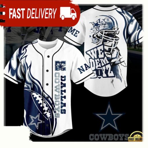 NFL Dallas Cowboys We Dem Boyz Baseball Jersey - available at - sportfansshop.com