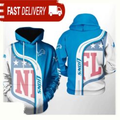 NFL Detroit Lions Team 3D Printed Hoodie Shirt - available at - sportfansshop.com