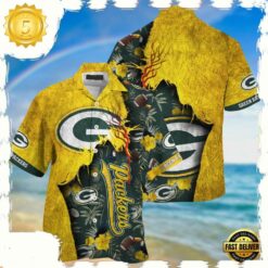 nfl green bay packers football Team Logo New Design hawaii shirt - available at - sportfansshop.com