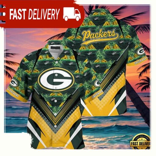 NFL Green Bay Packers Hawaiian Shirt For Sale Limited Hot 2025 - available at - sportfansshop.com